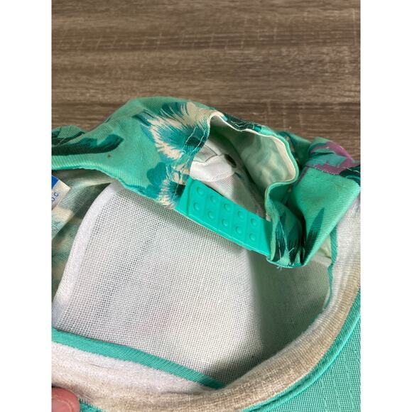 Vintage 1990 MacMillan Bloedel Floral Courtyard Snapback Hat Made in Taiwan - Picture 6 of 13